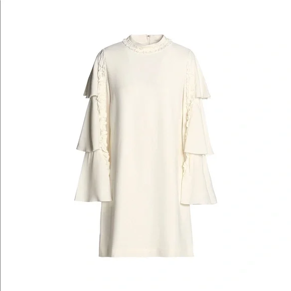 chinese dress ladies Alexis Carina Crochet Bamboo Knit Dress in White